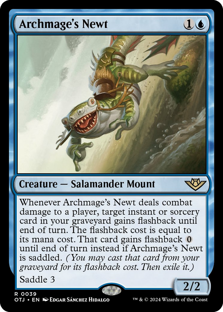 Archmage's Newt [Outlaws of Thunder Junction] | Gaming Infinity