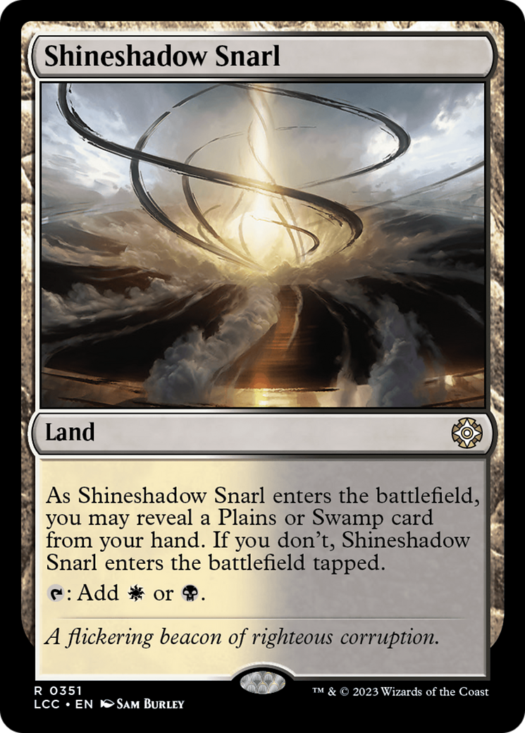 Shineshadow Snarl [The Lost Caverns of Ixalan Commander] | Gaming Infinity