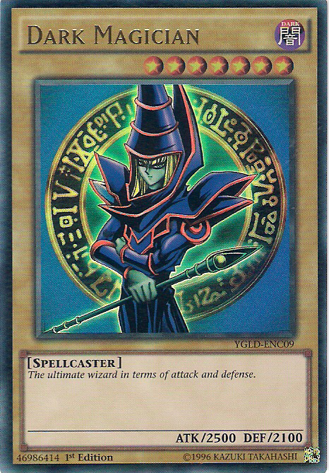 Dark Magician [YGLD-ENC09] Ultra Rare | Gaming Infinity