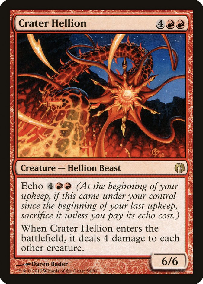 Crater Hellion [Duel Decks: Heroes vs. Monsters] | Gaming Infinity