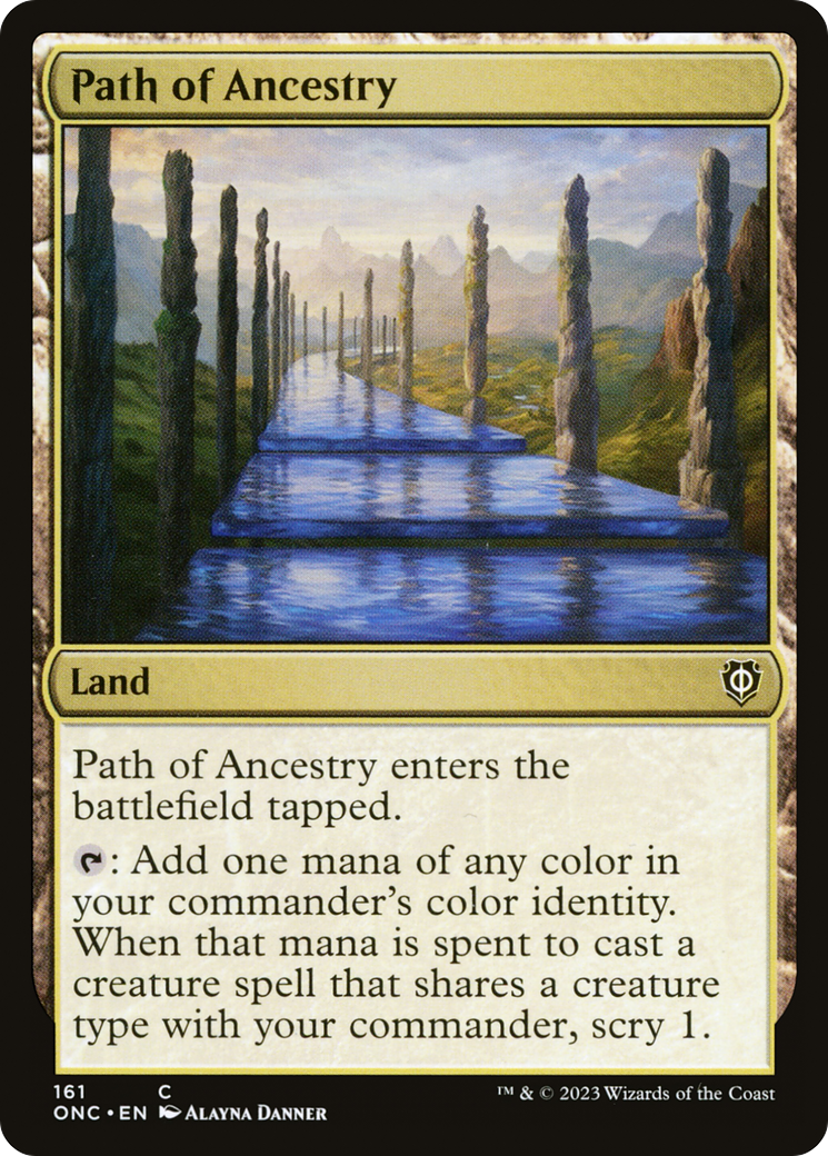 Path of Ancestry [Phyrexia: All Will Be One Commander] | Gaming Infinity