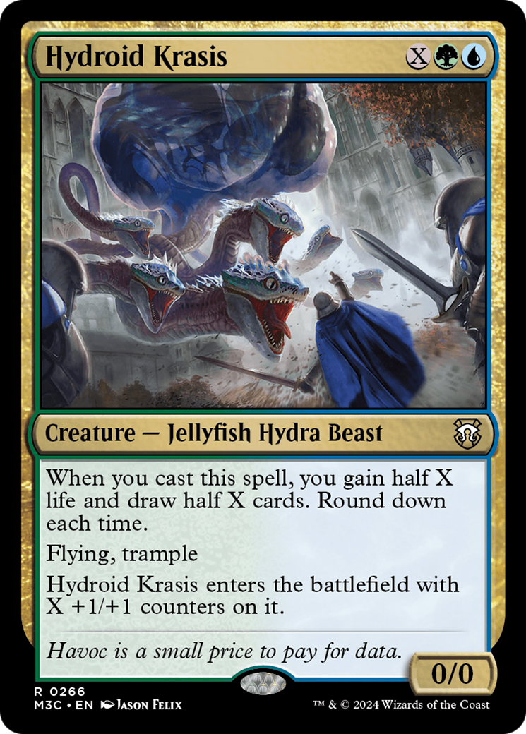 Hydroid Krasis (Ripple Foil) [Modern Horizons 3 Commander] | Gaming Infinity