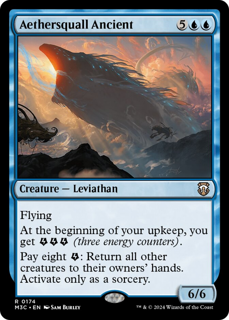 Aethersquall Ancient (Ripple Foil) [Modern Horizons 3 Commander] | Gaming Infinity