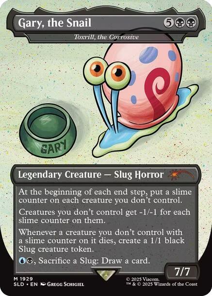 Gary, the Snail - Toxrill, the Corrosive [Secret Lair Drop Series] | Gaming Infinity