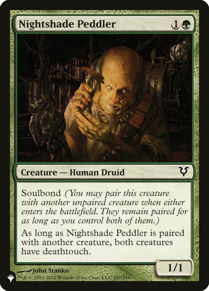 Nightshade Peddler [The List] | Gaming Infinity