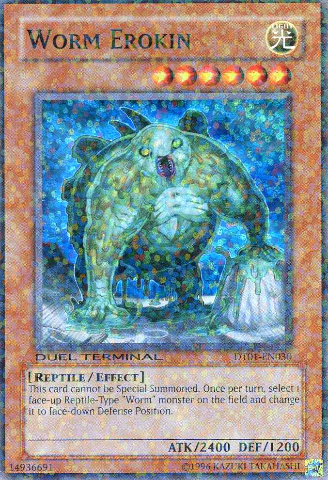 Worm Erokin [DT01-EN030] Super Rare | Gaming Infinity