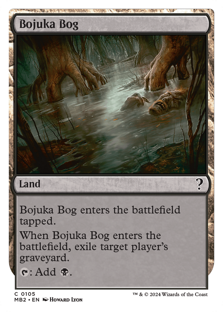 Bojuka Bog (White Border) [Mystery Booster 2] | Gaming Infinity