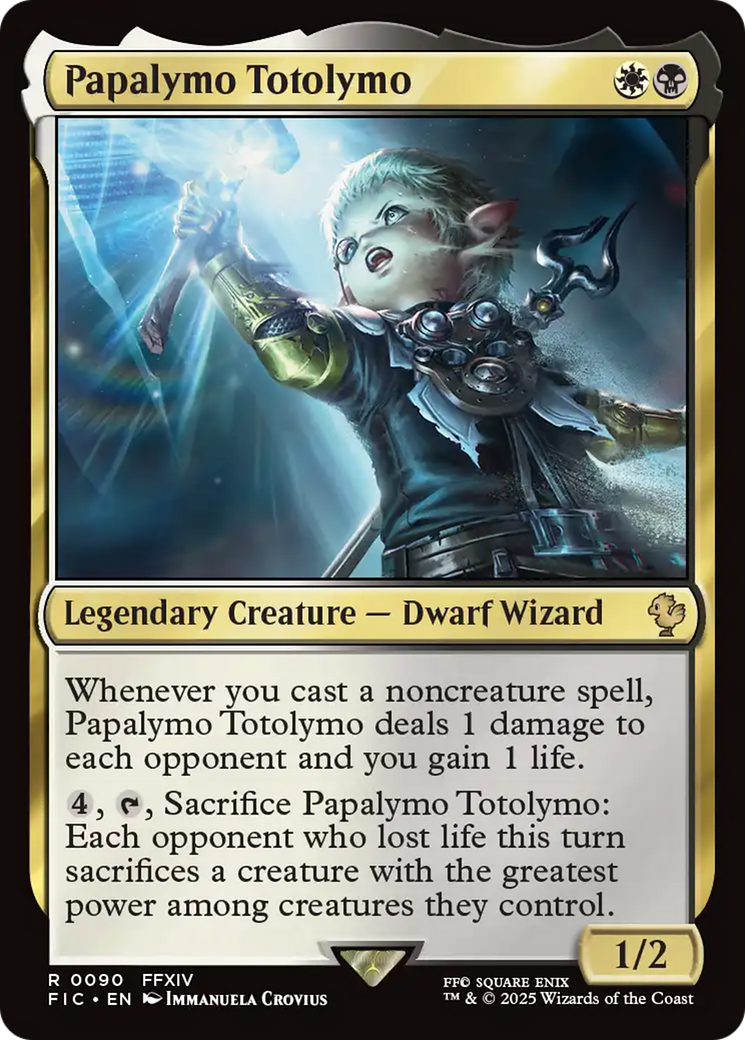 Papalymo Totolymo [FINAL FANTASY Commander] | Gaming Infinity