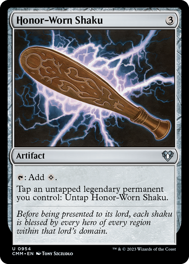 Honor-Worn Shaku [Commander Masters] | Gaming Infinity