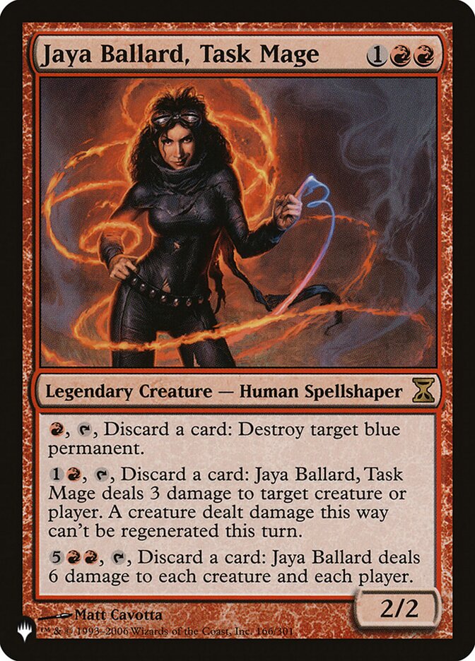 Jaya Ballard, Task Mage [The List] | Gaming Infinity