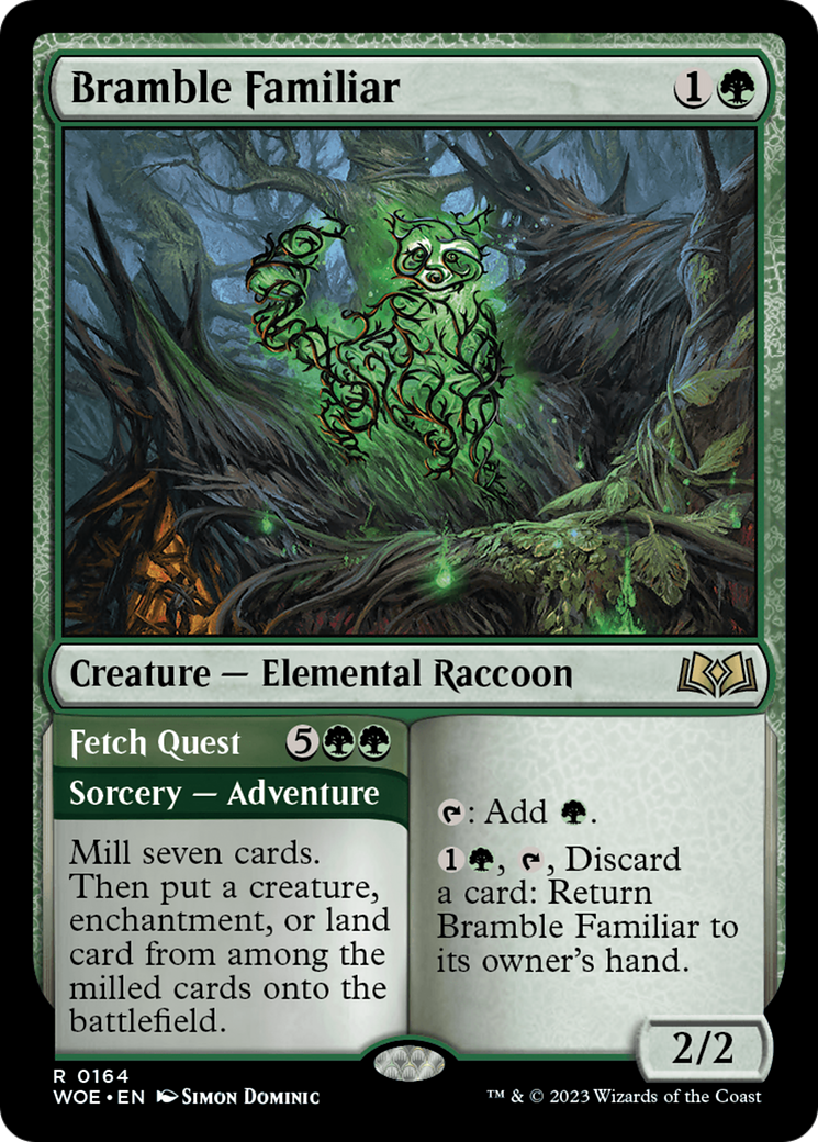 Bramble Familiar // Fetch Quest [Wilds of Eldraine] | Gaming Infinity