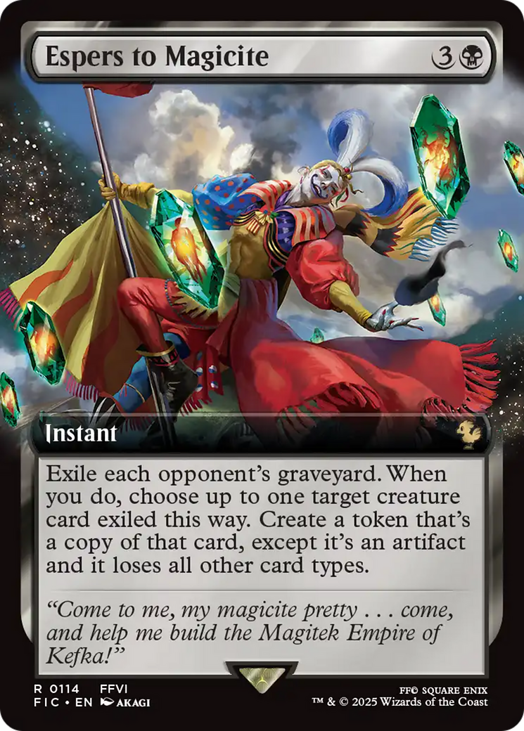 Espers to Magicite (Extended Art) [FINAL FANTASY Commander] | Gaming Infinity