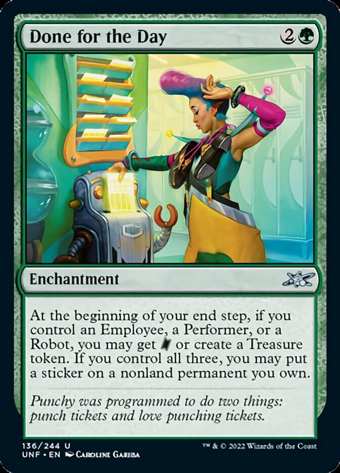 Done for the Day [Unfinity] | Gaming Infinity