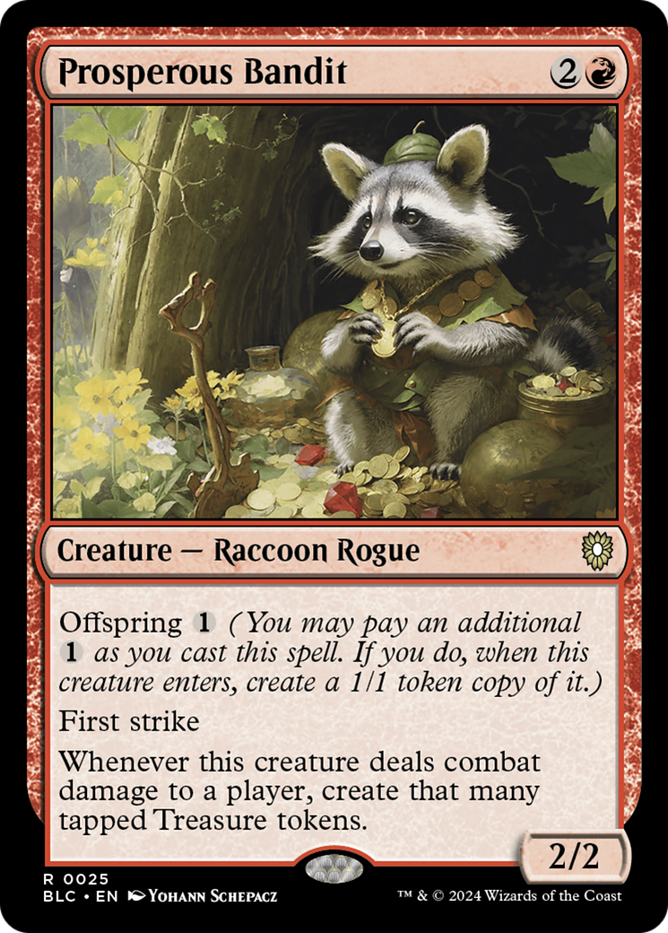 Prosperous Bandit [Bloomburrow Commander] | Gaming Infinity