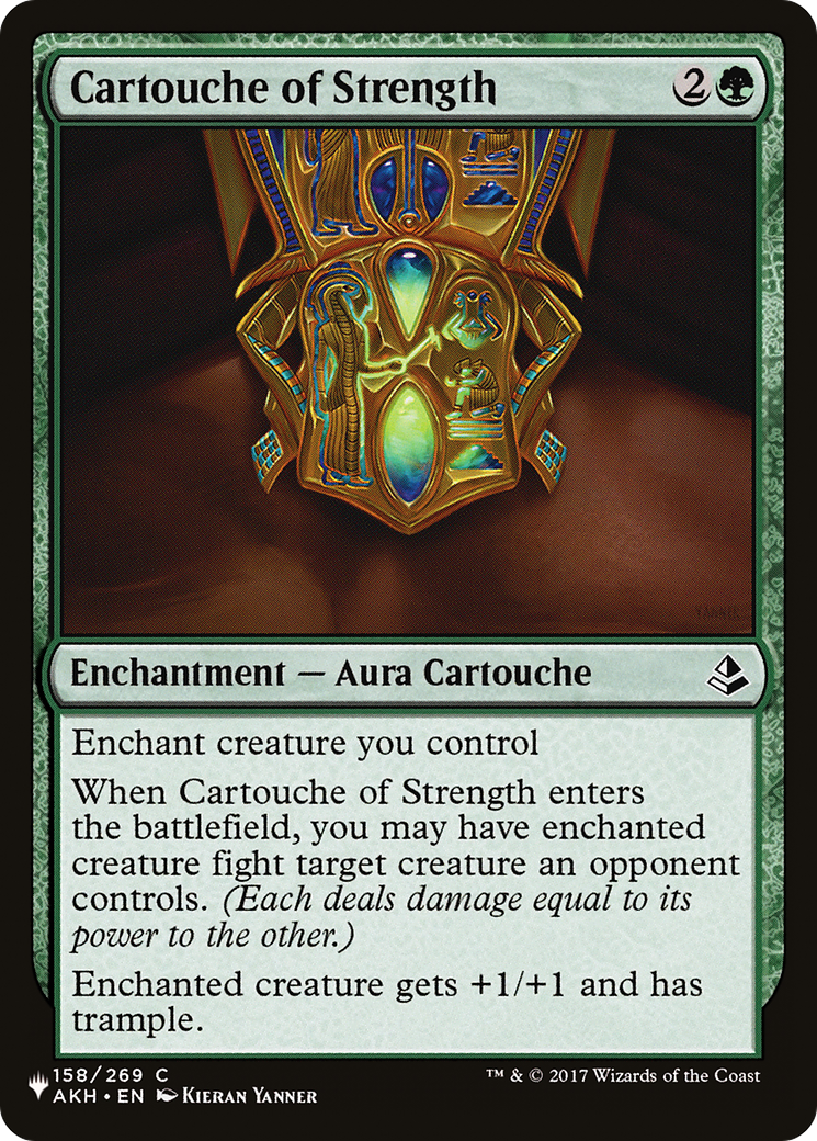 Cartouche of Strength [The List] | Gaming Infinity