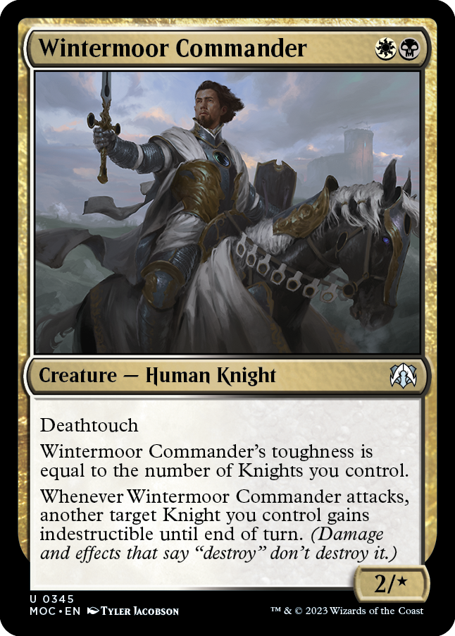 Wintermoor Commander [March of the Machine Commander] | Gaming Infinity