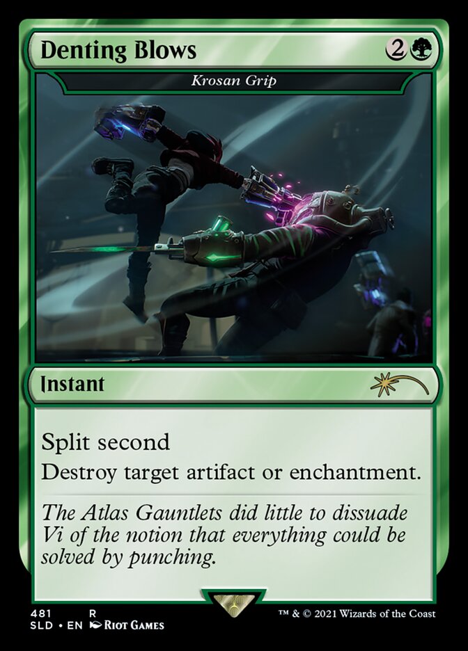 Krosan Grip - Denting Blows [Secret Lair Drop Series] | Gaming Infinity