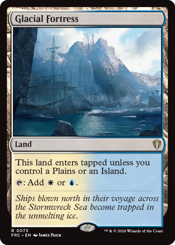 Glacial Fortress [Reality Fracture Commander] | Gaming Infinity