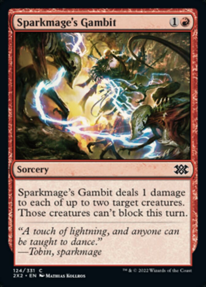 Sparkmage's Gambit [Double Masters 2022] | Gaming Infinity