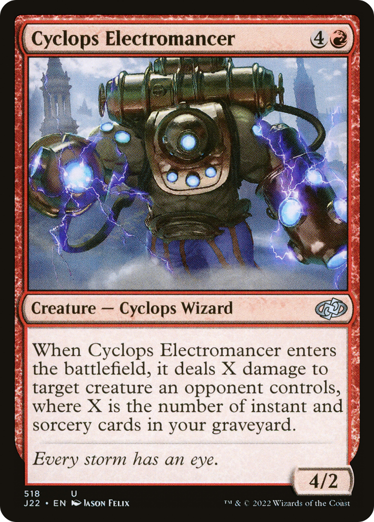 Cyclops Electromancer [Jumpstart 2022] | Gaming Infinity