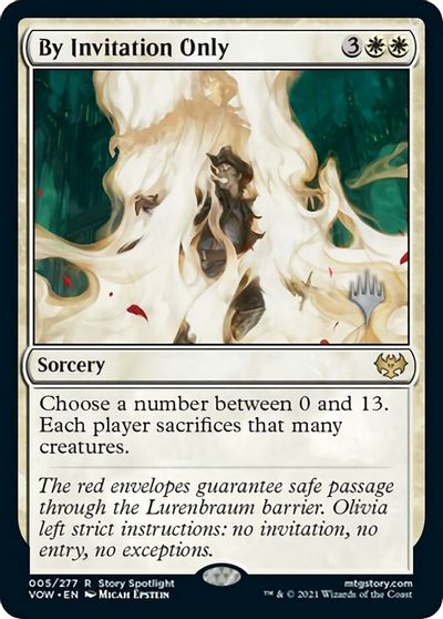 By Invitation Only (Promo Pack) [Innistrad: Crimson Vow Promos] | Gaming Infinity