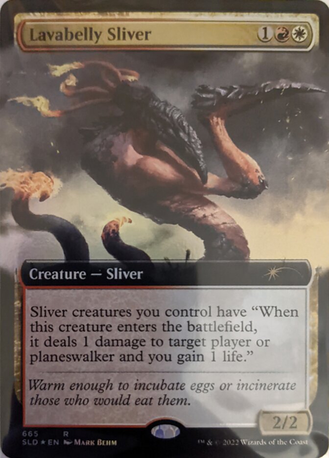 Lavabelly Sliver (Extended Art) [Secret Lair Drop Promos] | Gaming Infinity