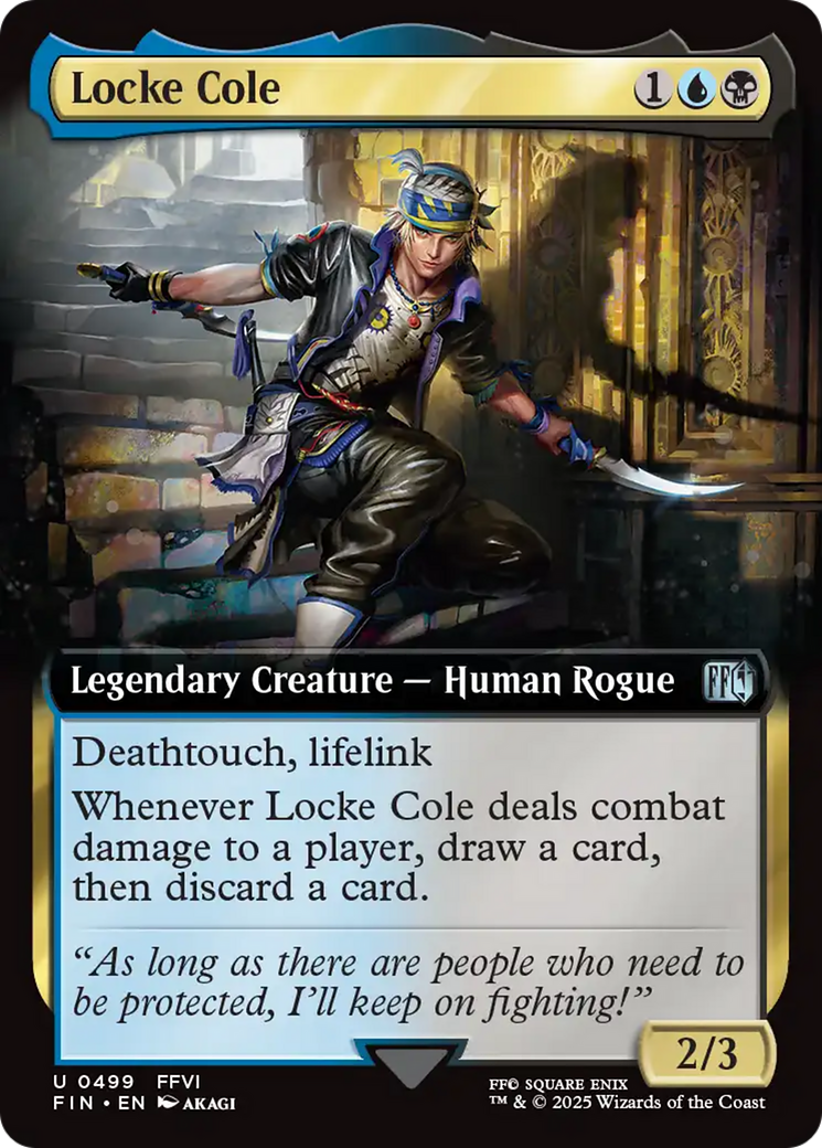 Locke Cole (Extended Art) [FINAL FANTASY] | Gaming Infinity