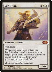 Sun Titan (M11) [Oversize Cards] | Gaming Infinity