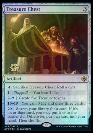 Treasure Chest [Dungeons & Dragons: Adventures in the Forgotten Realms Prerelease Promos] | Gaming Infinity