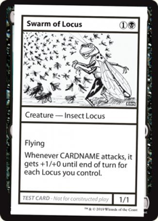 Swarm of Locus (2021 Edition) [Mystery Booster Playtest Cards] | Gaming Infinity