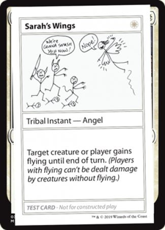 Sarah's Wings (2021 Edition) [Mystery Booster Playtest Cards] | Gaming Infinity