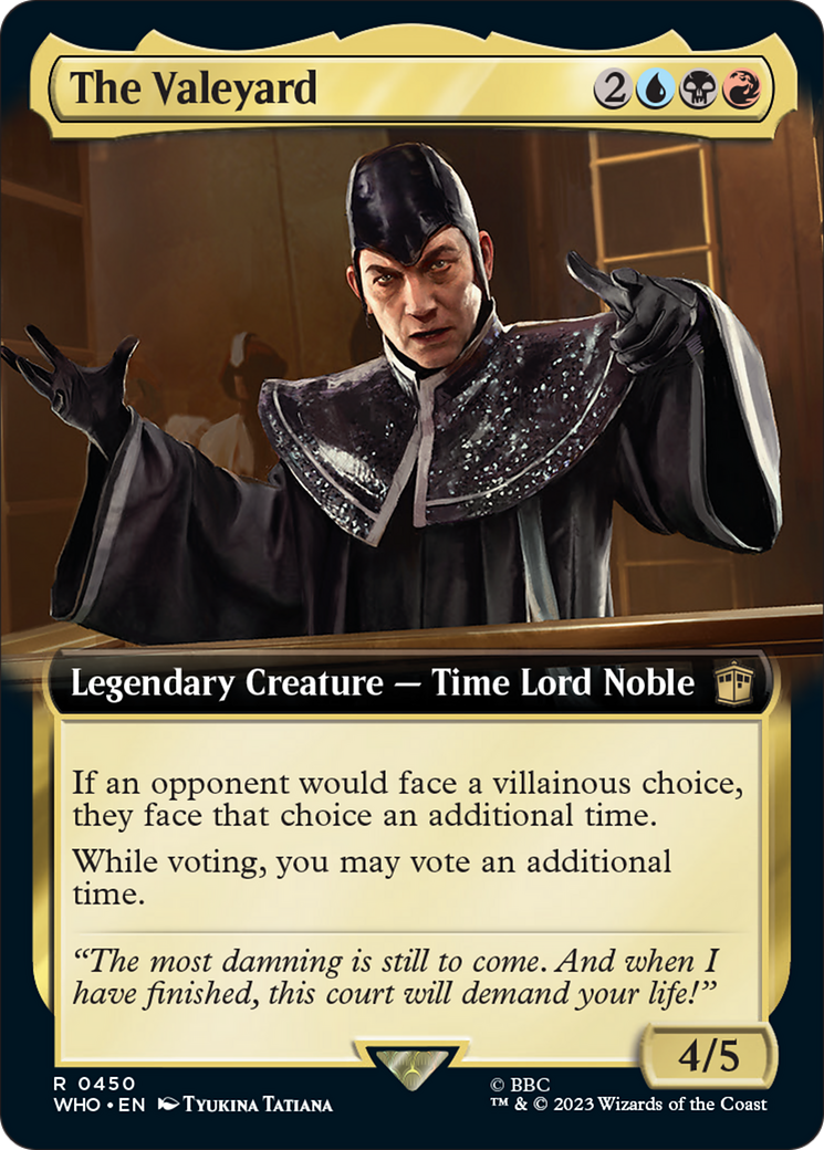 The Valeyard (Extended Art) [Doctor Who] | Gaming Infinity