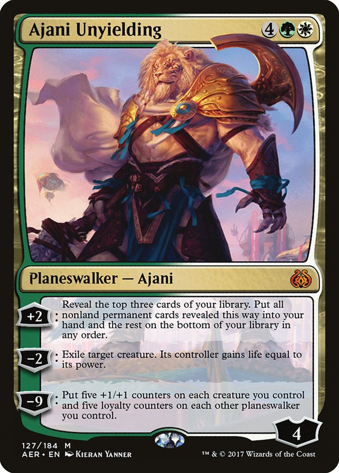 Ajani Unyielding [Aether Revolt] | Gaming Infinity