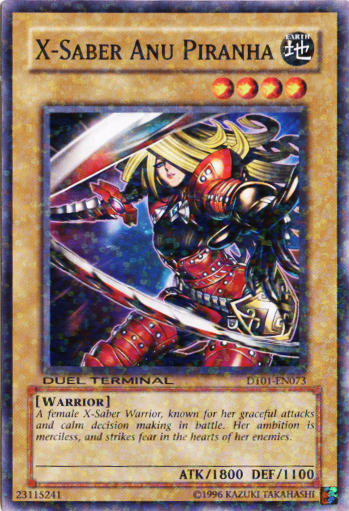 X-Saber Anu Piranha [DT01-EN073] Common | Gaming Infinity
