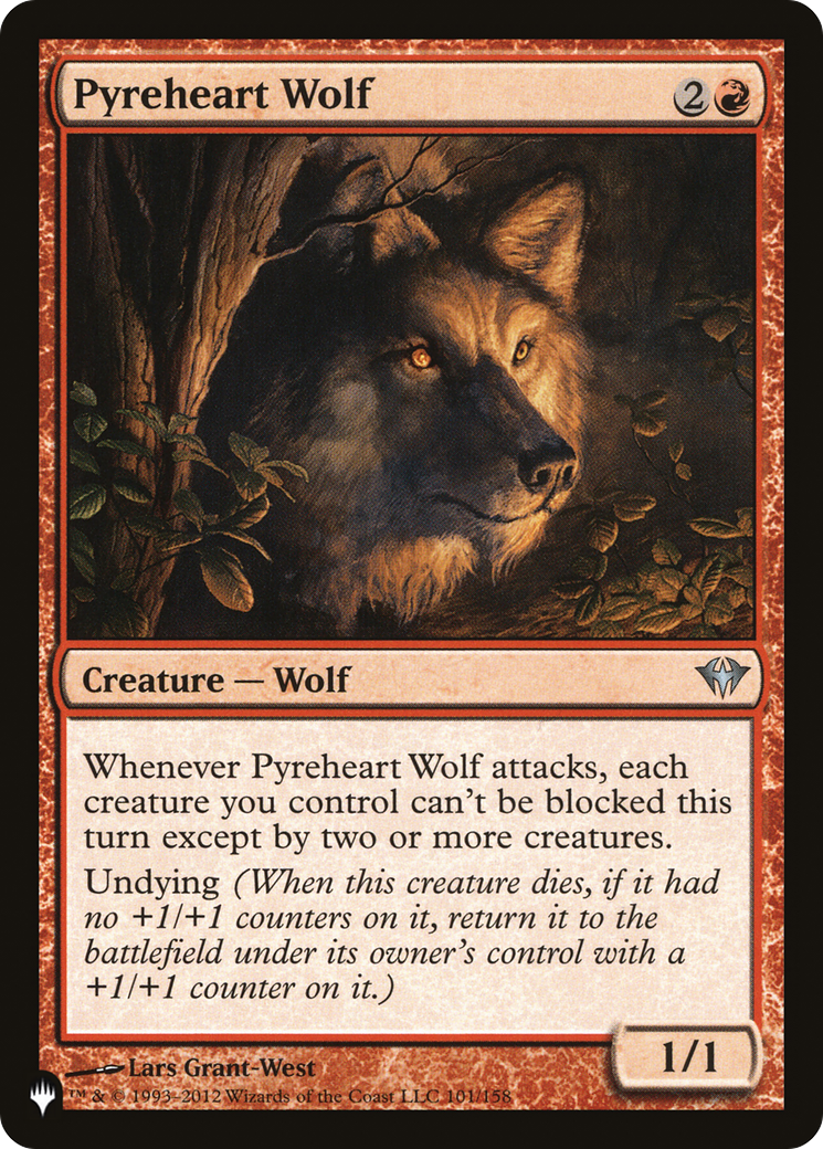 Pyreheart Wolf [The List] | Gaming Infinity