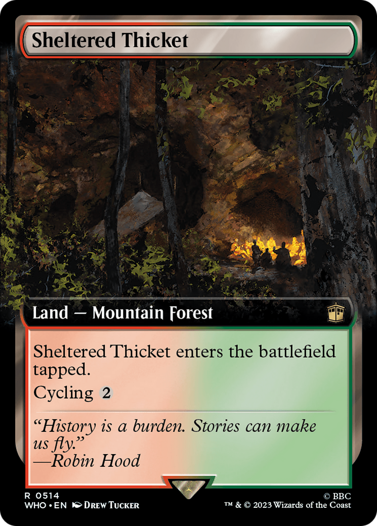 Sheltered Thicket (Extended Art) [Doctor Who] | Gaming Infinity