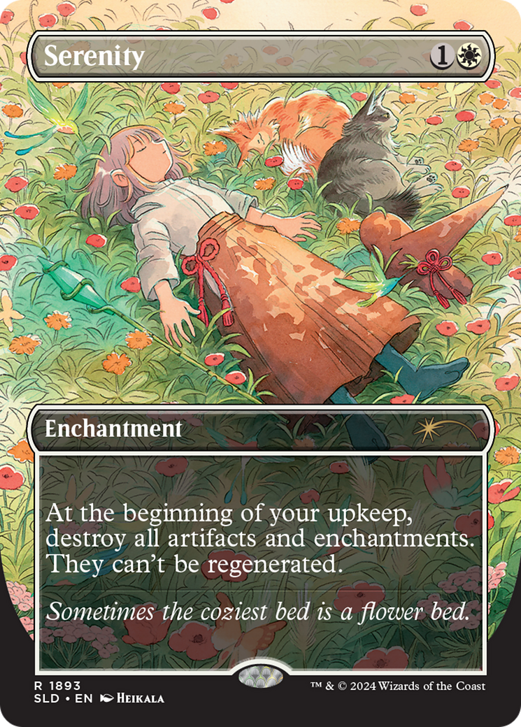 Serenity (Rainbow Foil) [Secret Lair Drop Series] | Gaming Infinity