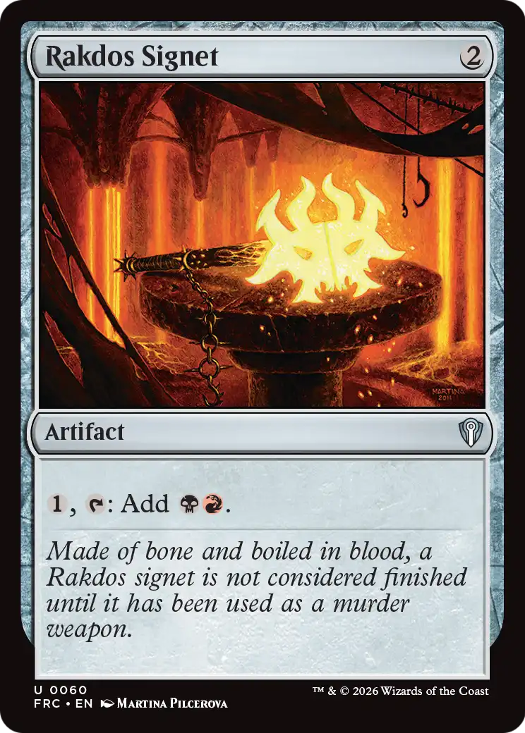 Rakdos Signet [Reality Fracture Commander] | Gaming Infinity