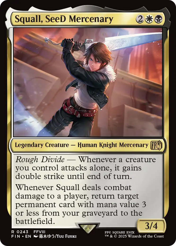 Squall, SeeD Mercenary [FINAL FANTASY] | Gaming Infinity