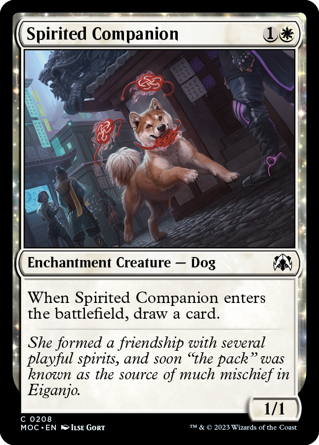 Spirited Companion [March of the Machine Commander] | Gaming Infinity