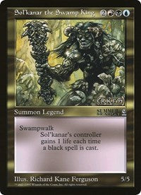 Sol'kanar the Swamp King (Oversized) [Oversize Cards] | Gaming Infinity