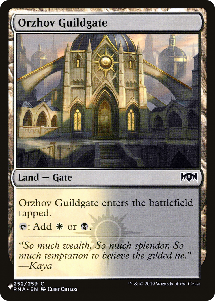 Orzhov Guildgate [The List] | Gaming Infinity