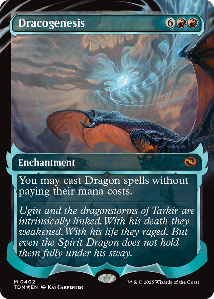 Dracogenesis (0402) (Showcase) [Tarkir: Dragonstorm] | Gaming Infinity