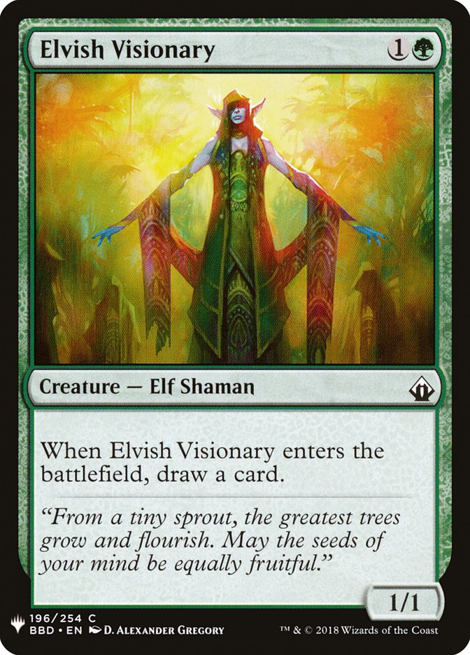 Elvish Visionary [Mystery Booster] | Gaming Infinity