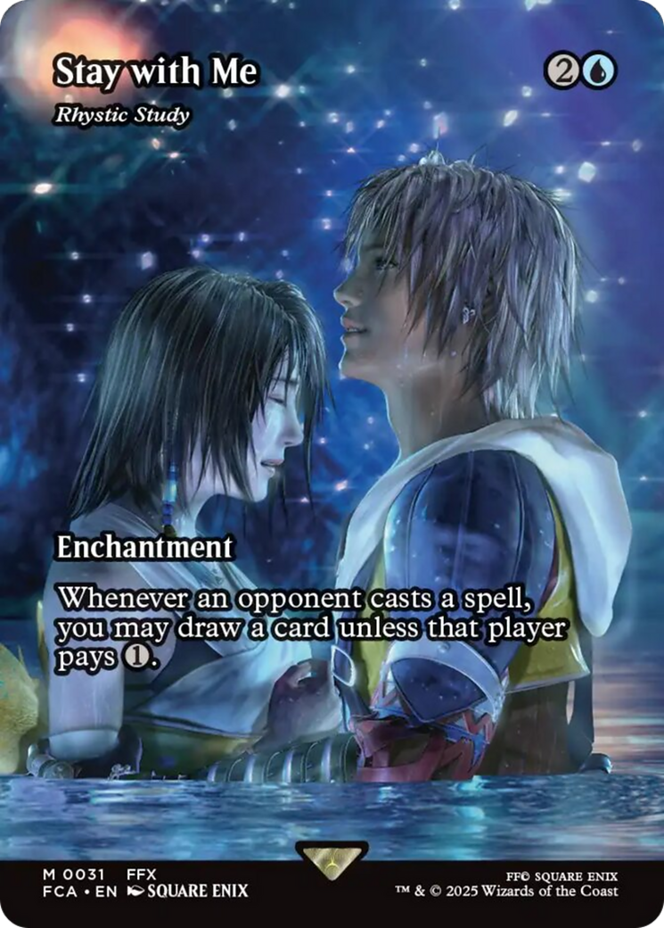 Stay with Me - Rhystic Study (Showcase) [FINAL FANTASY : Through the Ages] | Gaming Infinity