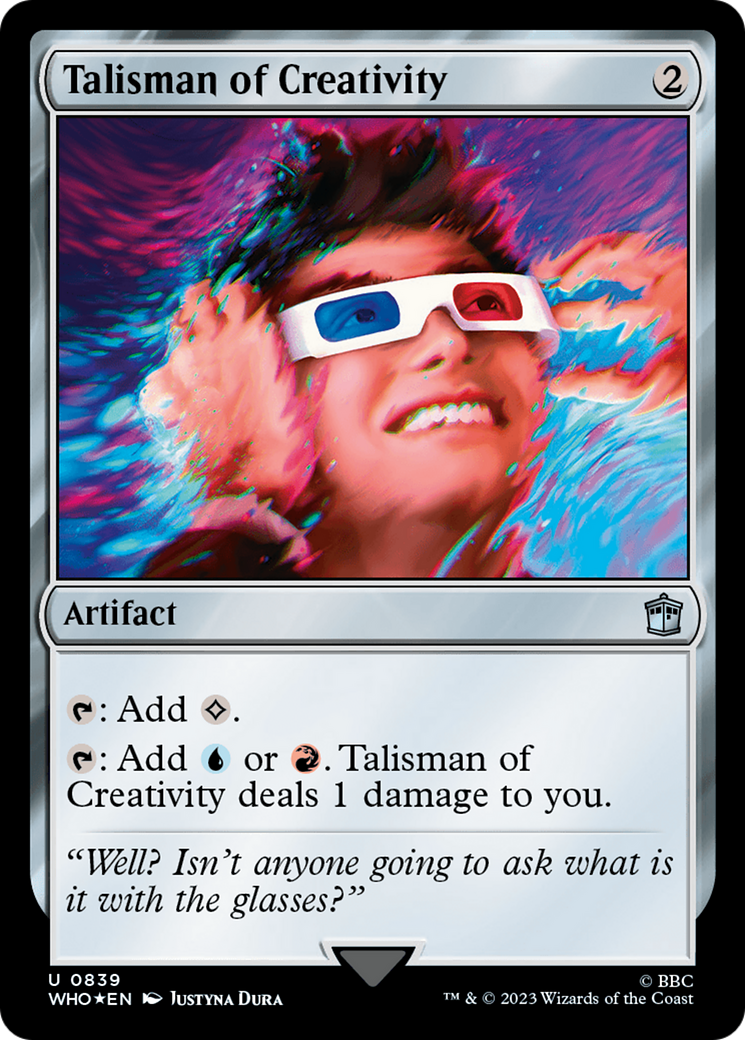 Talisman of Creativity (Surge Foil) [Doctor Who] | Gaming Infinity