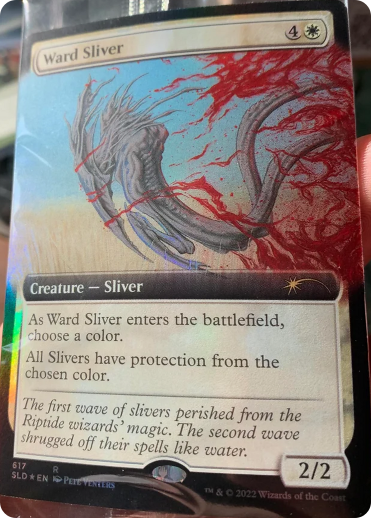 Ward Sliver (Extended Art) [Secret Lair Drop Promos] | Gaming Infinity