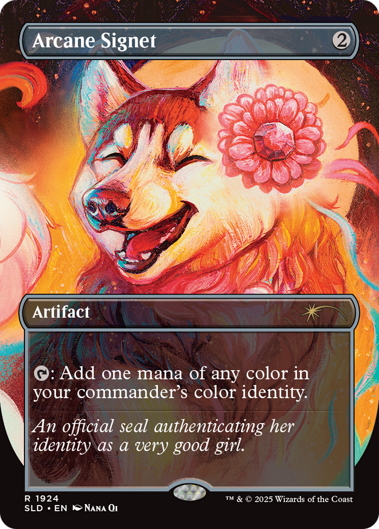 Arcane Signet (1924) (Rainbow Foil) [Secret Lair Drop Series] | Gaming Infinity