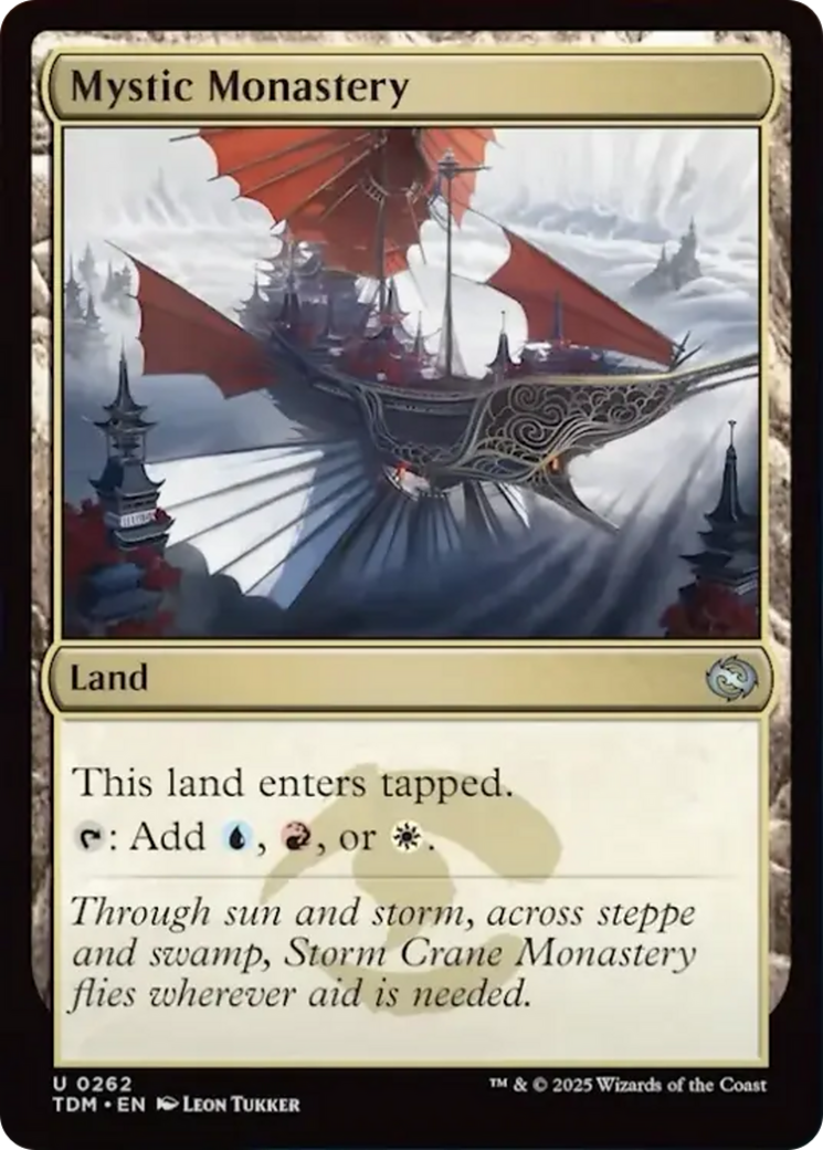 Mystic Monastery [Tarkir: Dragonstorm] | Gaming Infinity