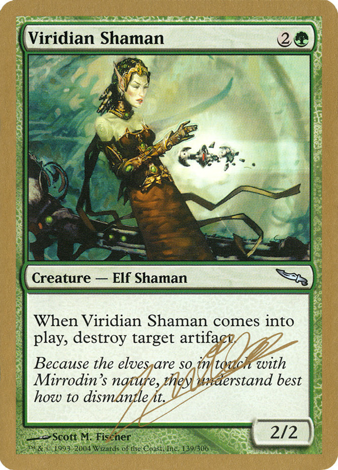 Viridian Shaman (Julien Nuijten) [World Championship Decks 2004] | Gaming Infinity